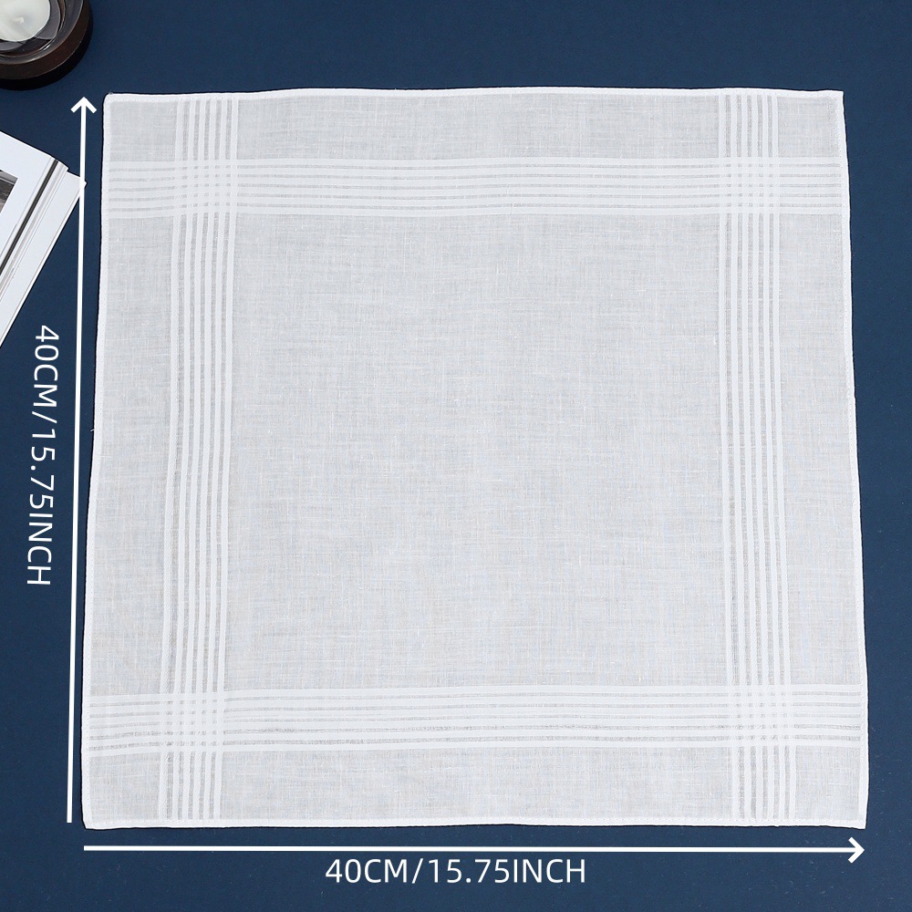 Personalized Custom Text Cotto - Handkerchief Cotton Men 评论和价格
