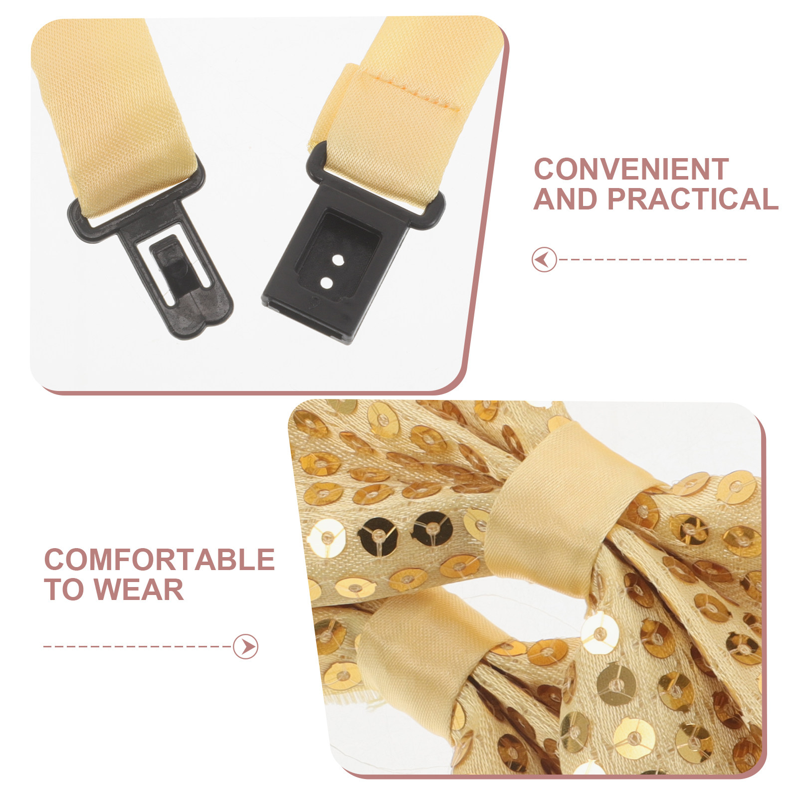 5 pcs Adjustable Kids Bow Tie  - Bow Tie Pre Tied 评论和价格