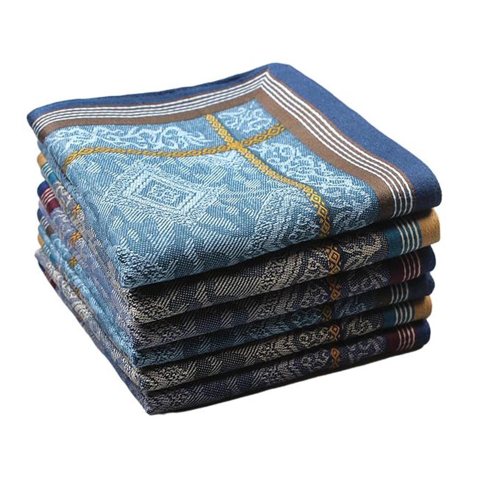 3Pcs Pocket Square Hankies Cot - Handkerchief Cotton Men 评论和价格